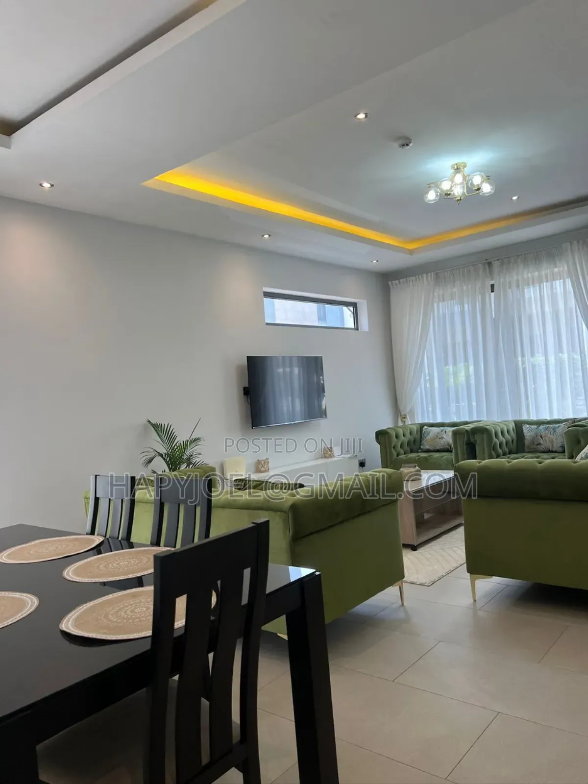 Furnished 4bdrm Townhouse / Terrace in Adjiringanor, Adjiriganor