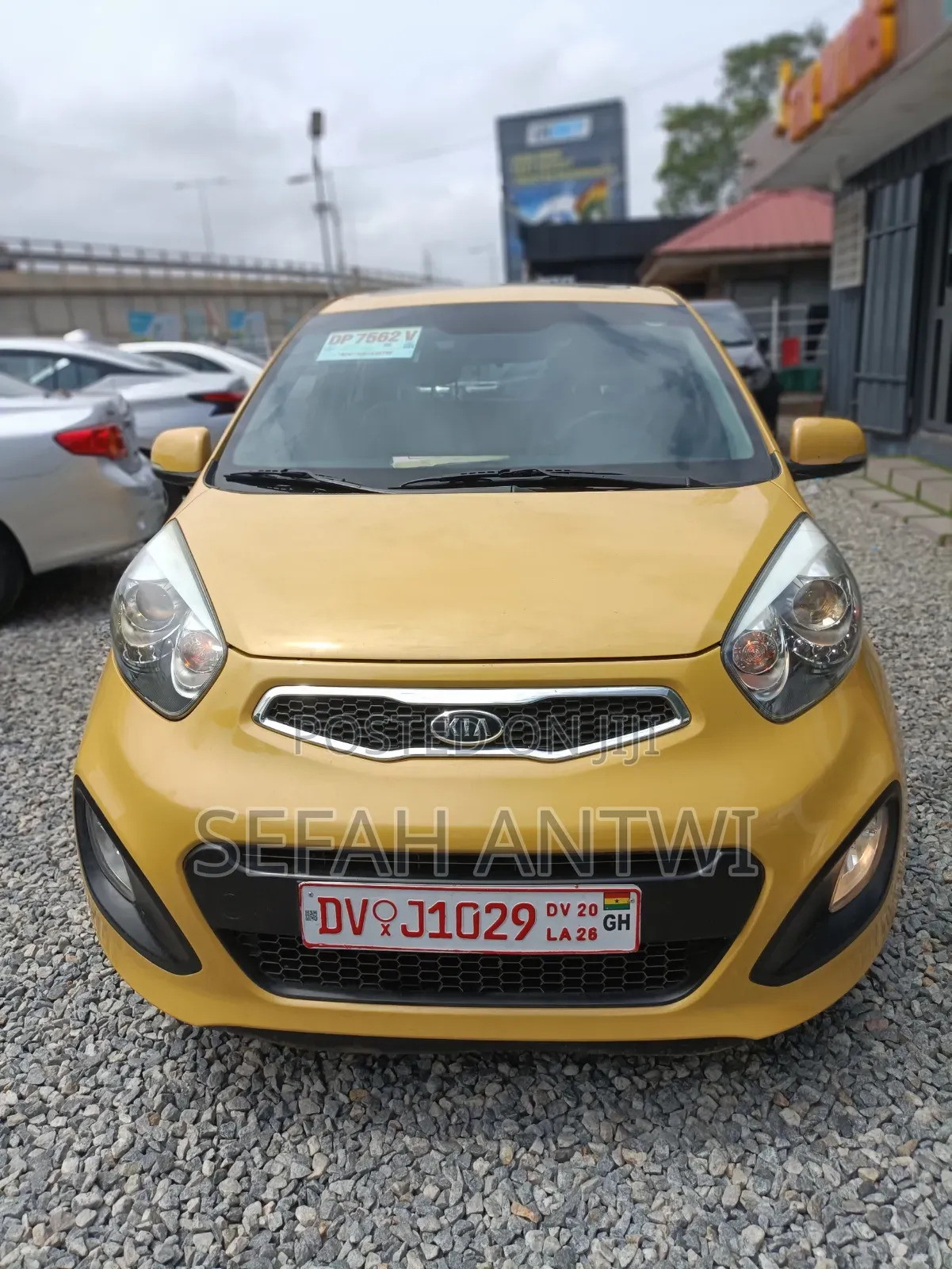 Kia Morning 2016 Yellow