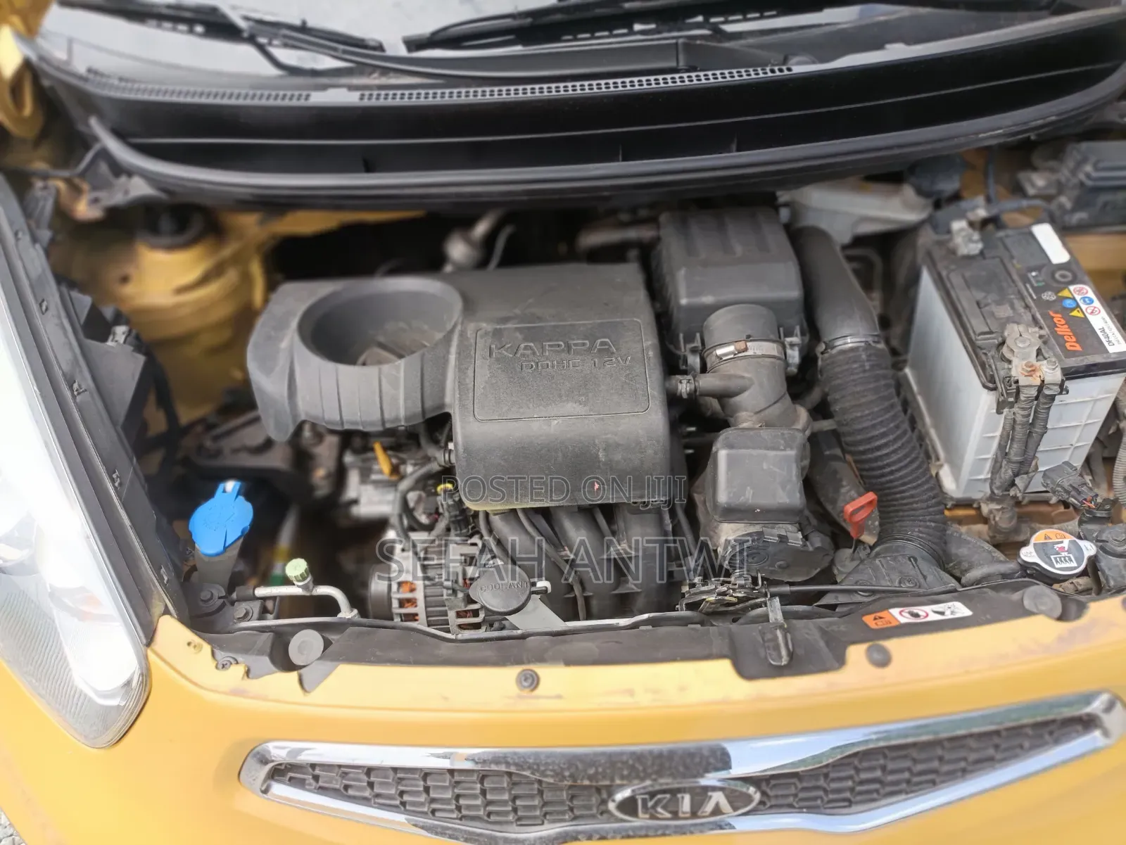 Kia Morning 2016 Yellow