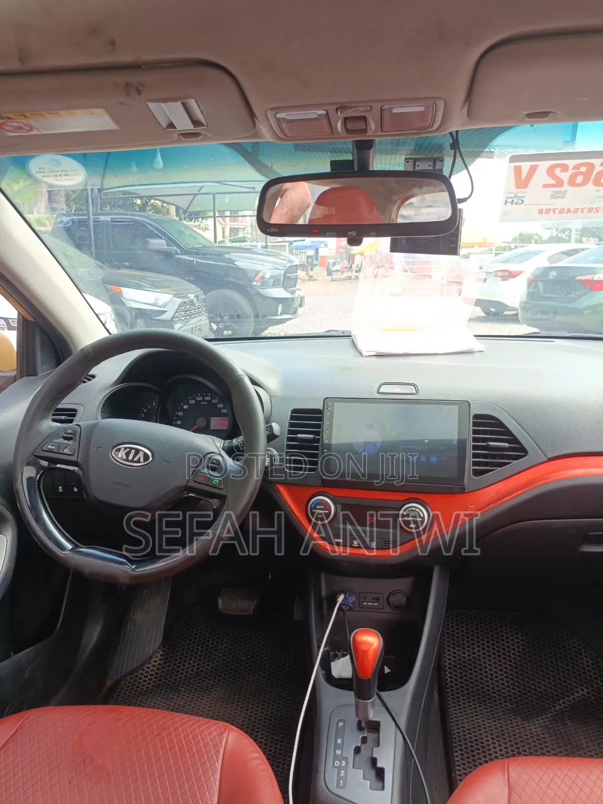Kia Morning 2016 Yellow