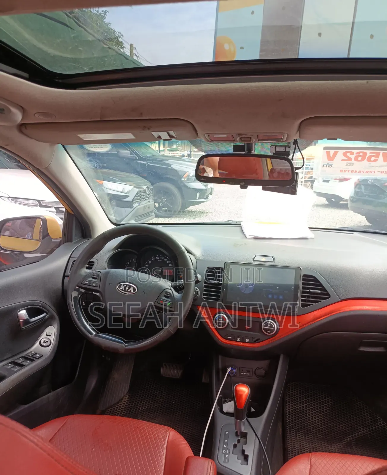 Kia Morning 2016 Yellow