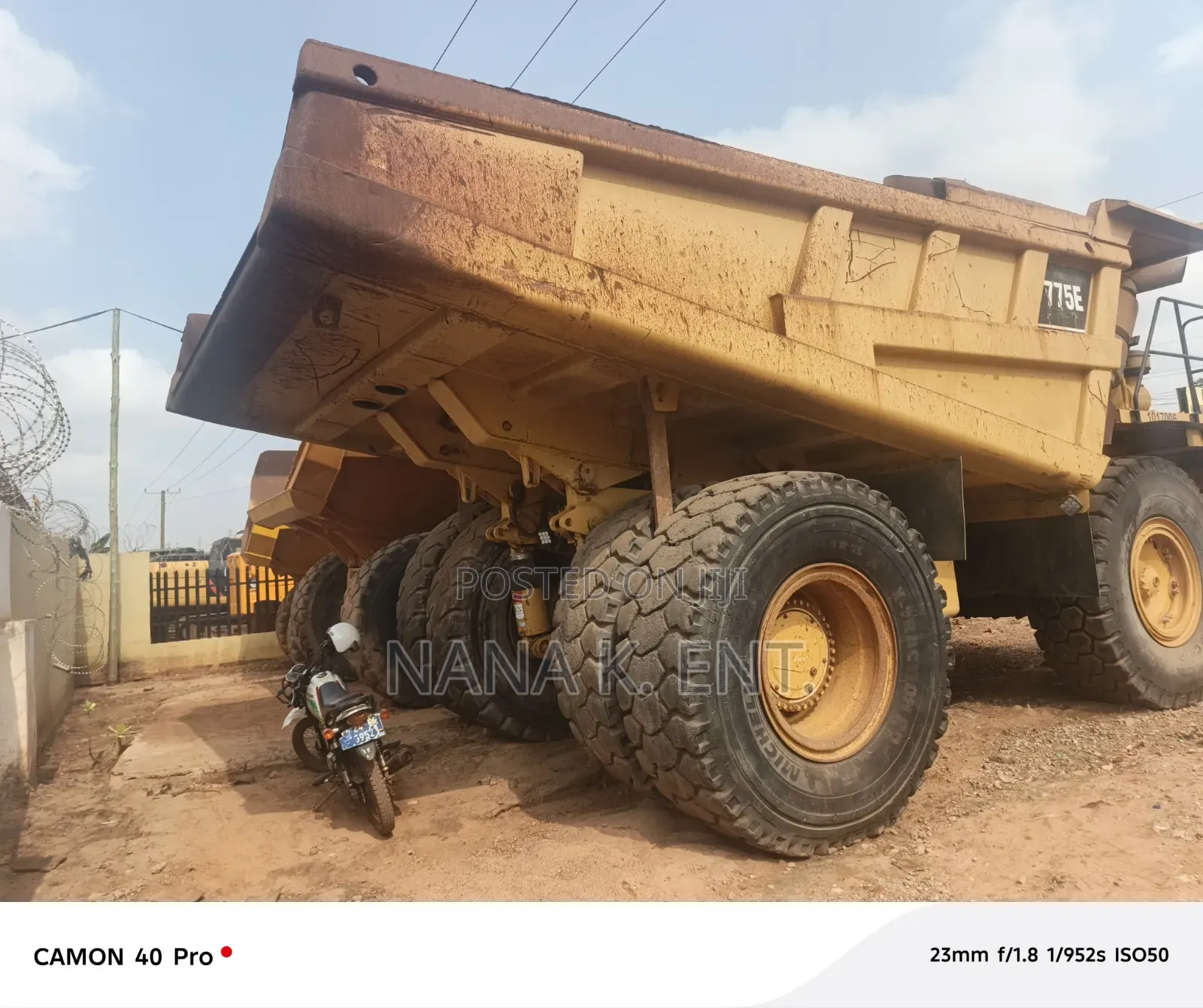 Caterpillar Dumper 775E