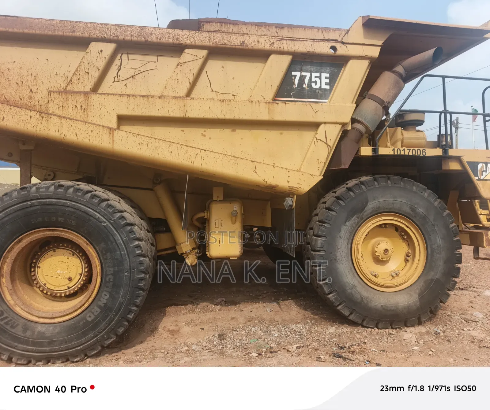 Caterpillar Dumper 775E