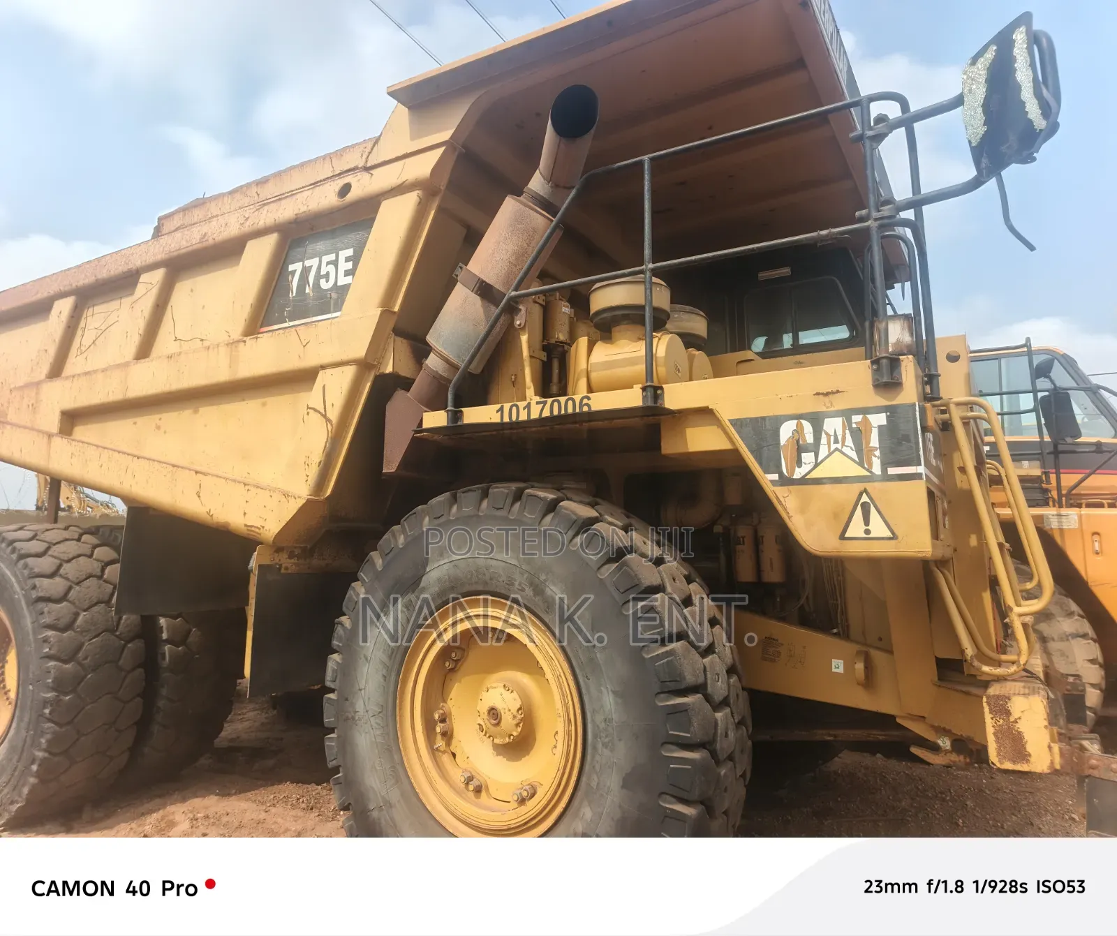 Caterpillar Dumper 775E