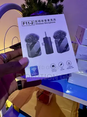 Dual Wireless Microphone for iPhone, Android and Digital Camera