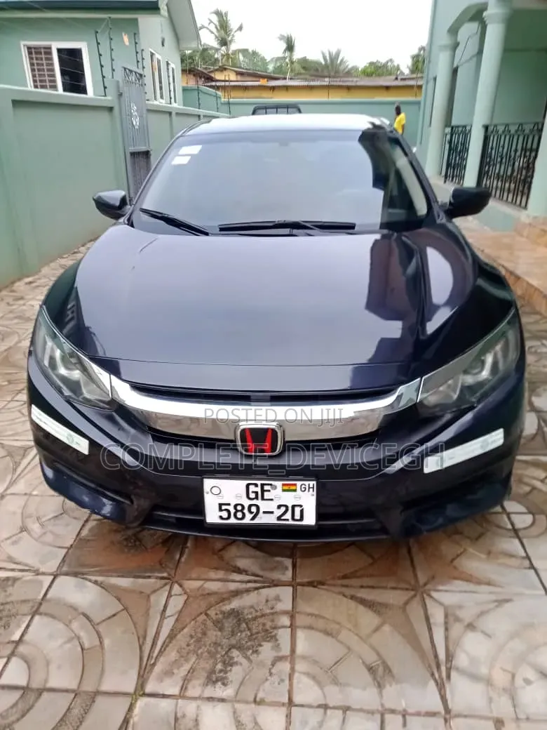 Honda Civic LX 4dr Sedan (2.0L 4cyl) 2017 Black
