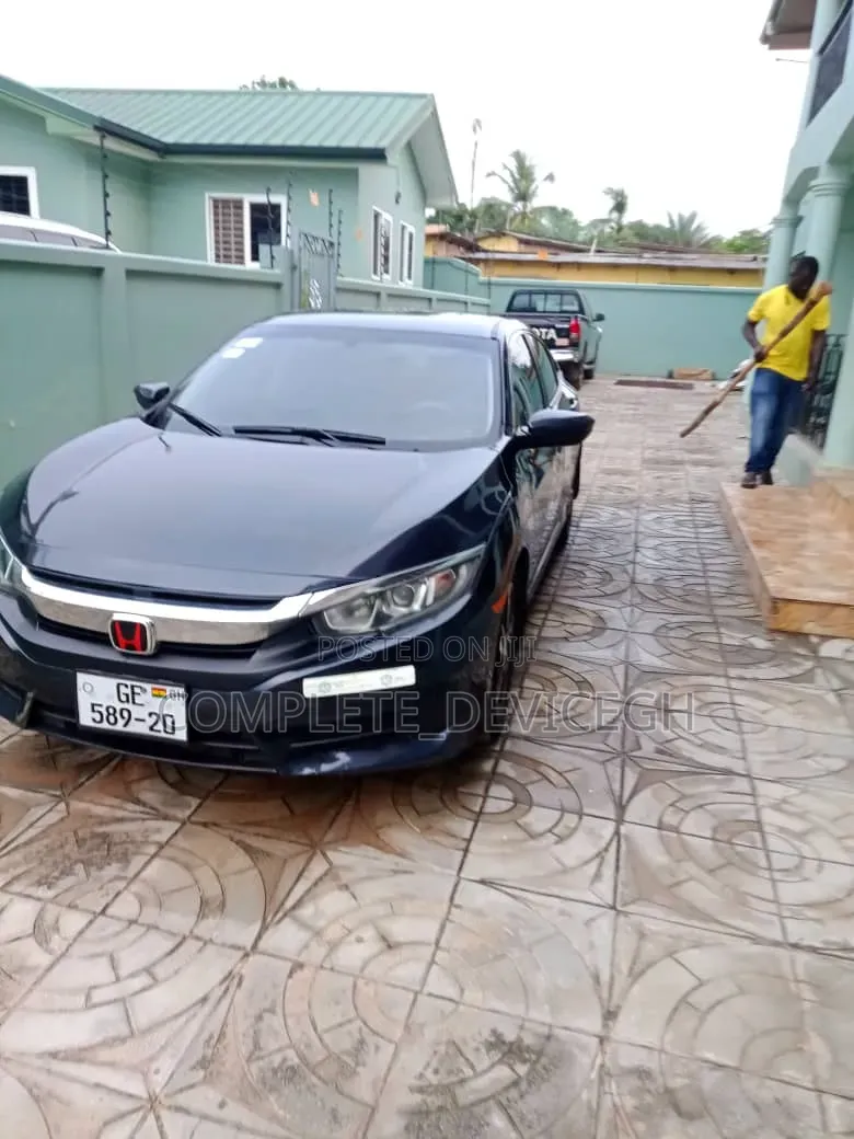 Honda Civic LX 4dr Sedan (2.0L 4cyl) 2017 Black