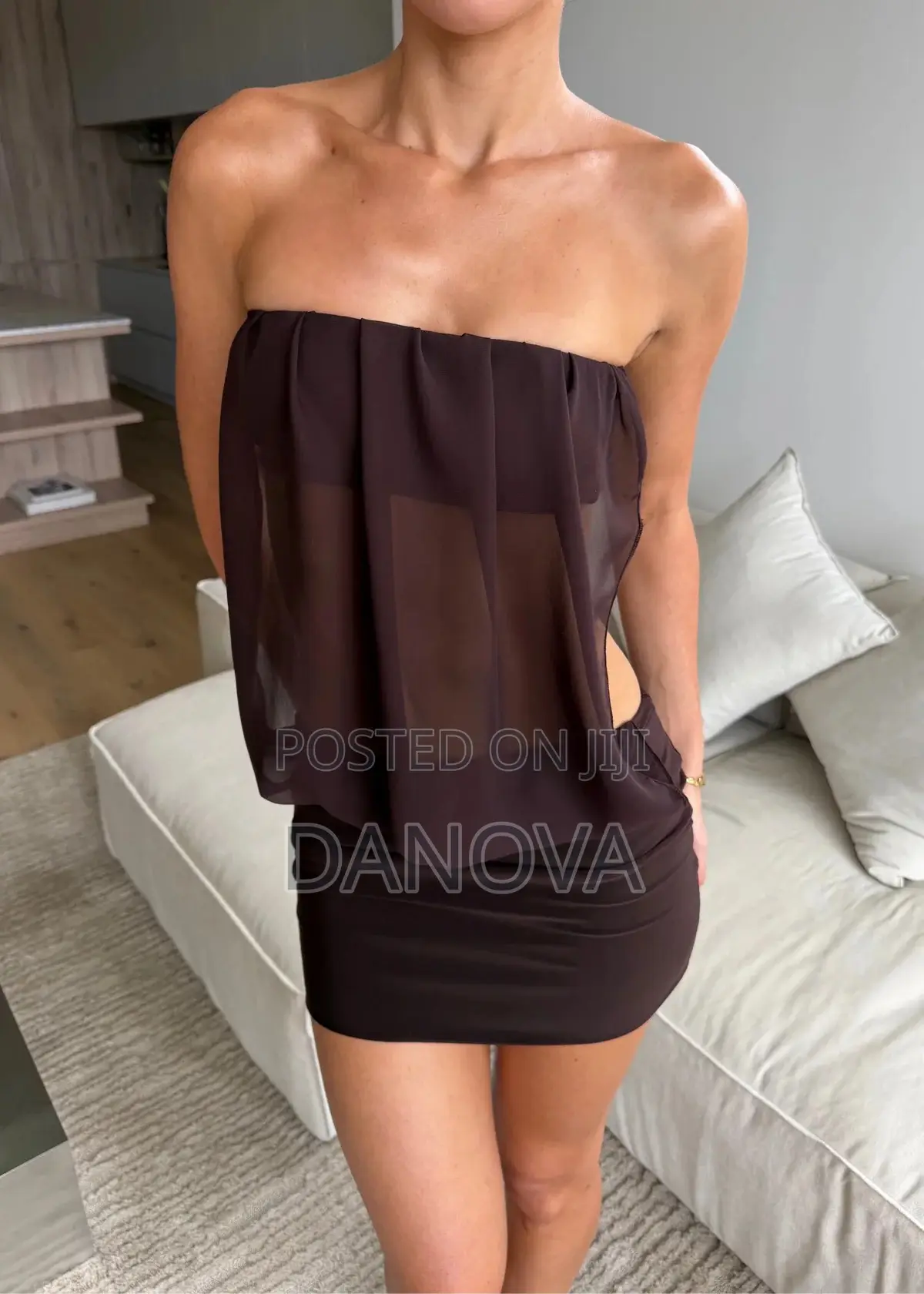 Backless Mini Dress