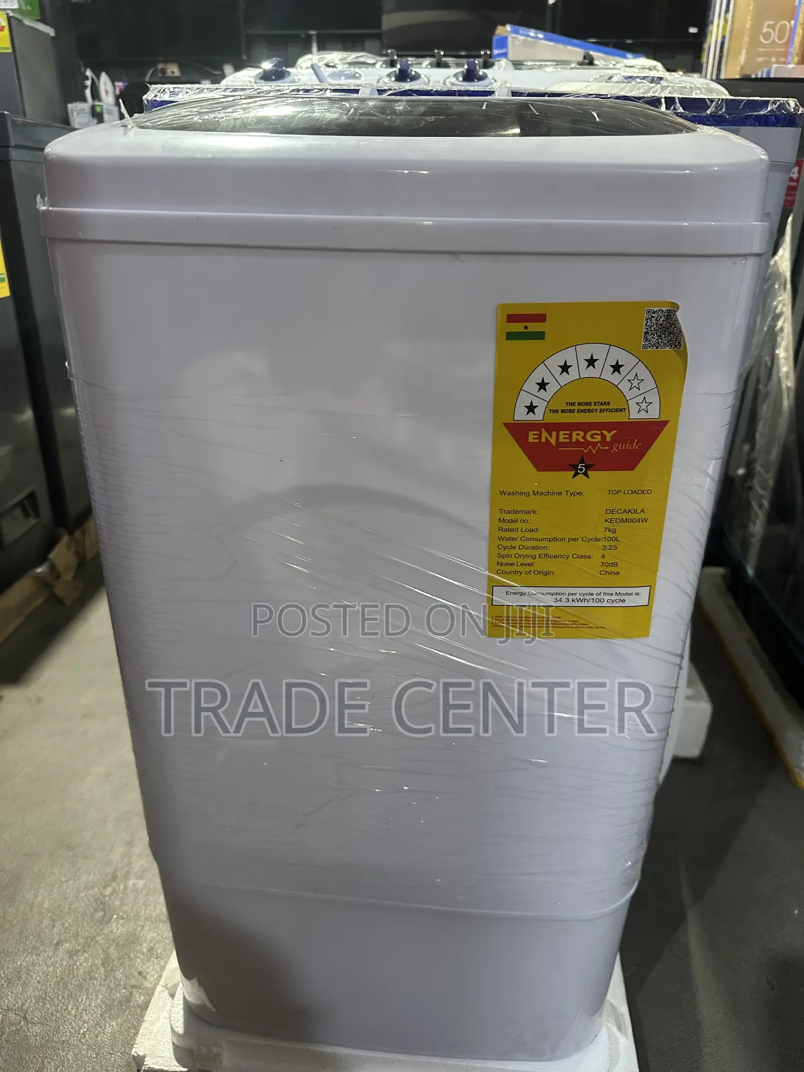Dekakila 7KG Single Chamber Washing Machine