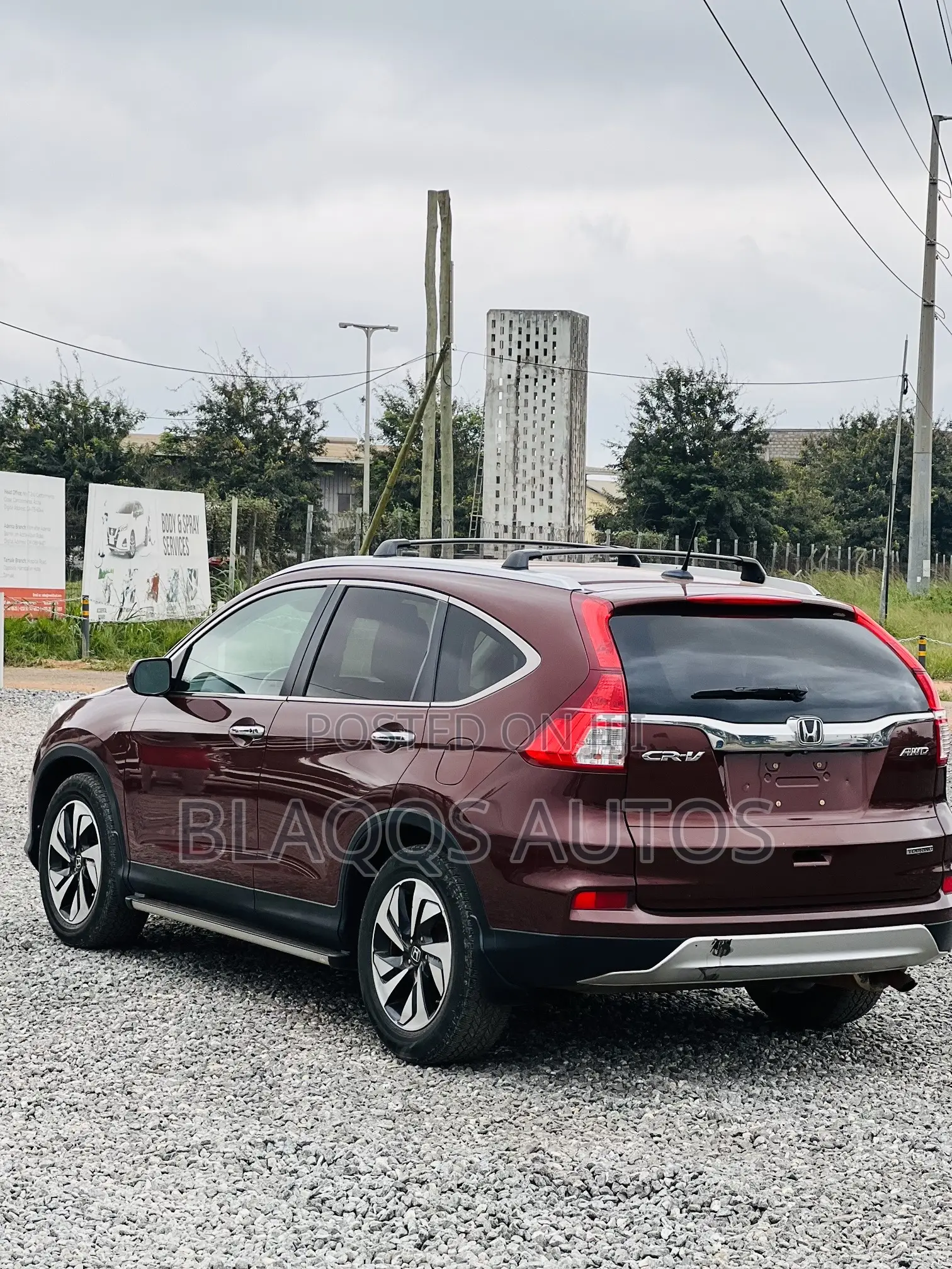 Honda CR-V 2015 Burgundy