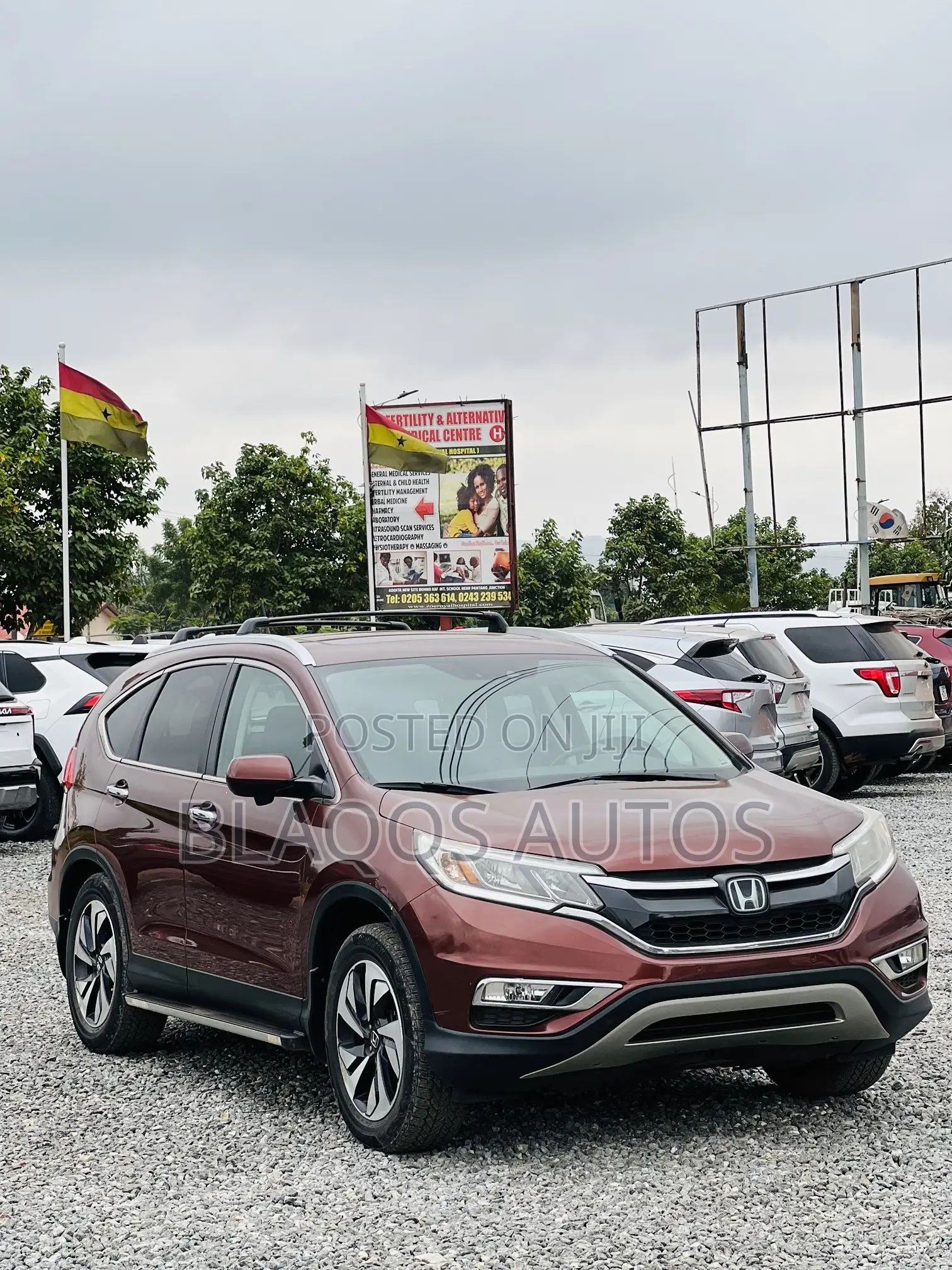 Honda CR-V 2015 Burgundy