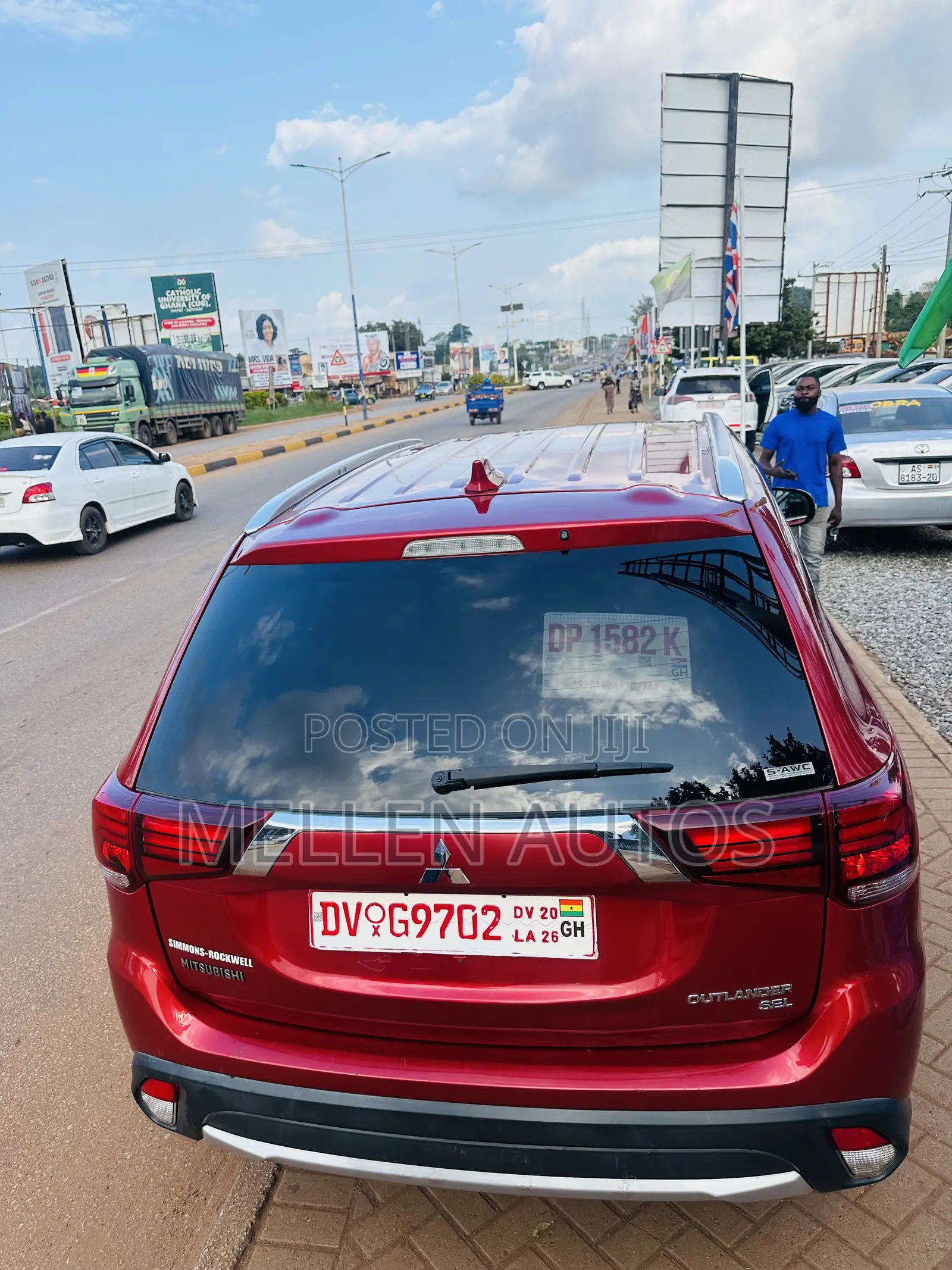 Mitsubishi Outlander SEL AWC 2018 Red