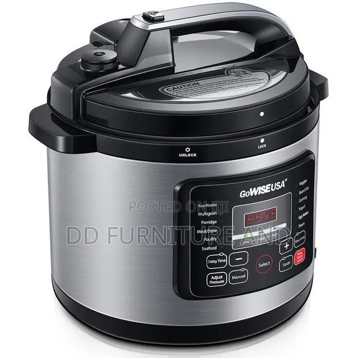 Hoffman 8 Liters Electric Pressure Cooker 1300w
