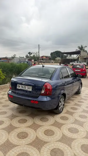 Hyundai Accent 2008 Blue