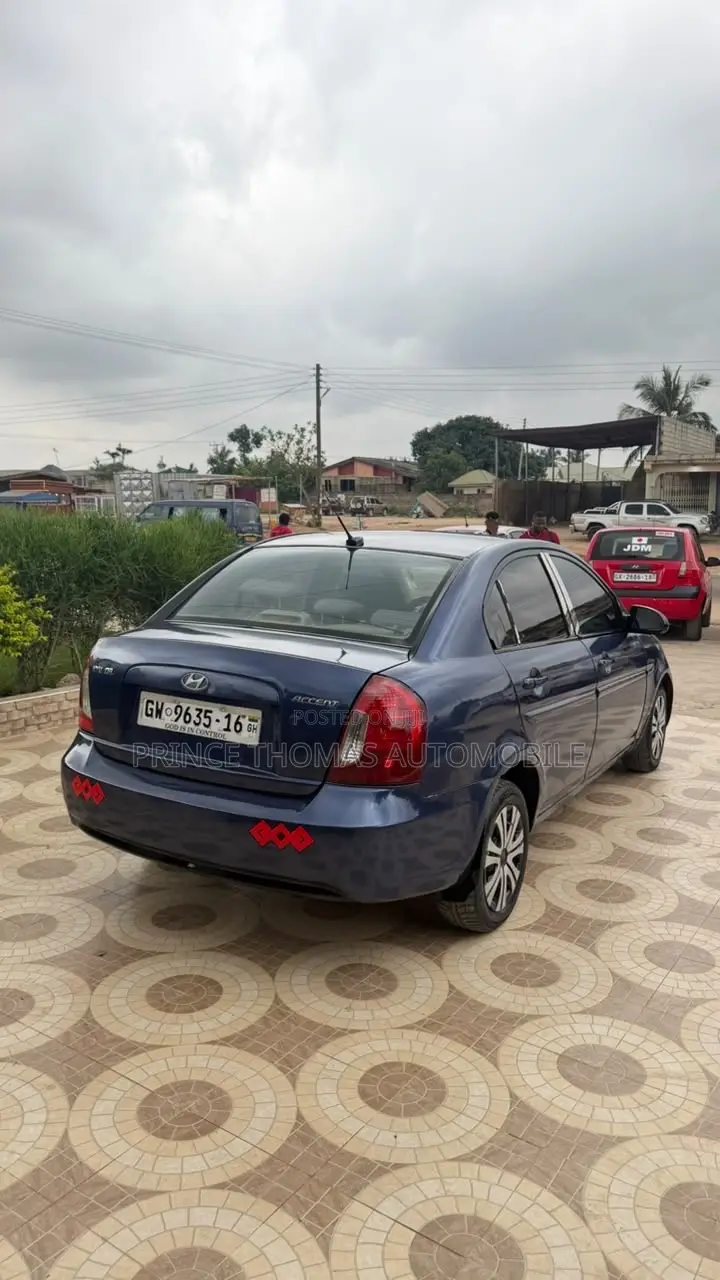 Hyundai Accent 2008 Blue