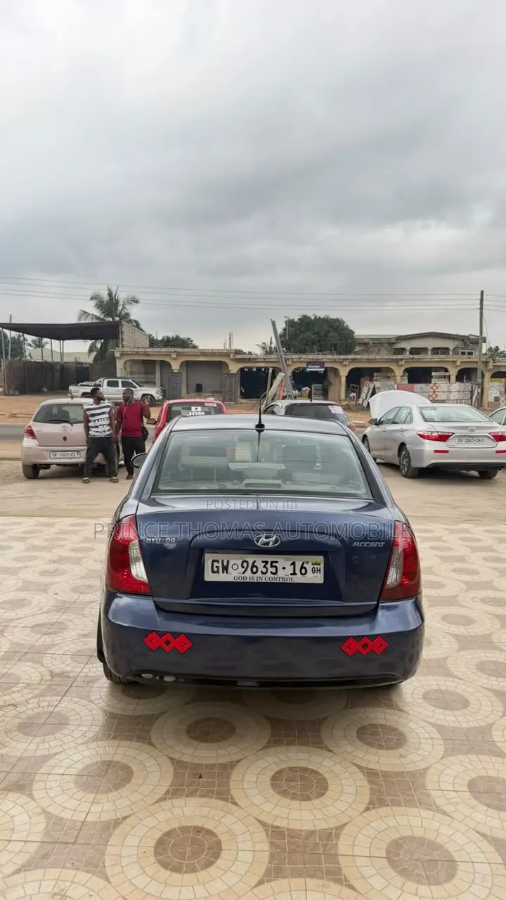 Hyundai Accent 2008 Blue