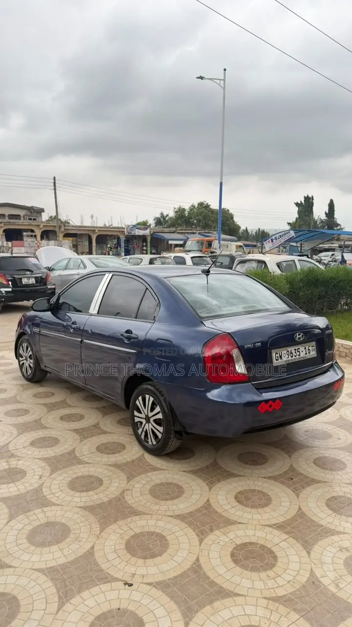 Hyundai Accent 2008 Blue