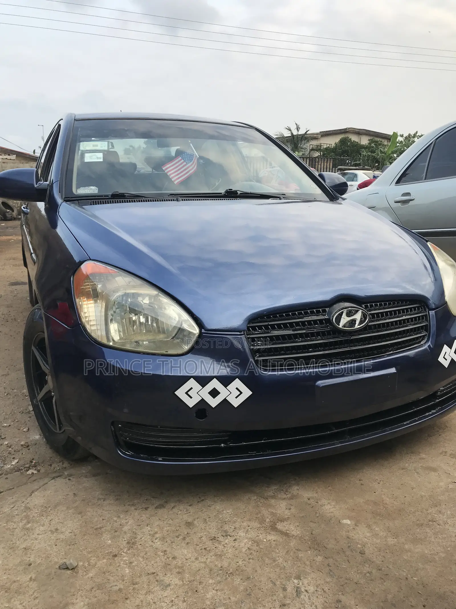 Hyundai Accent 2008 Blue
