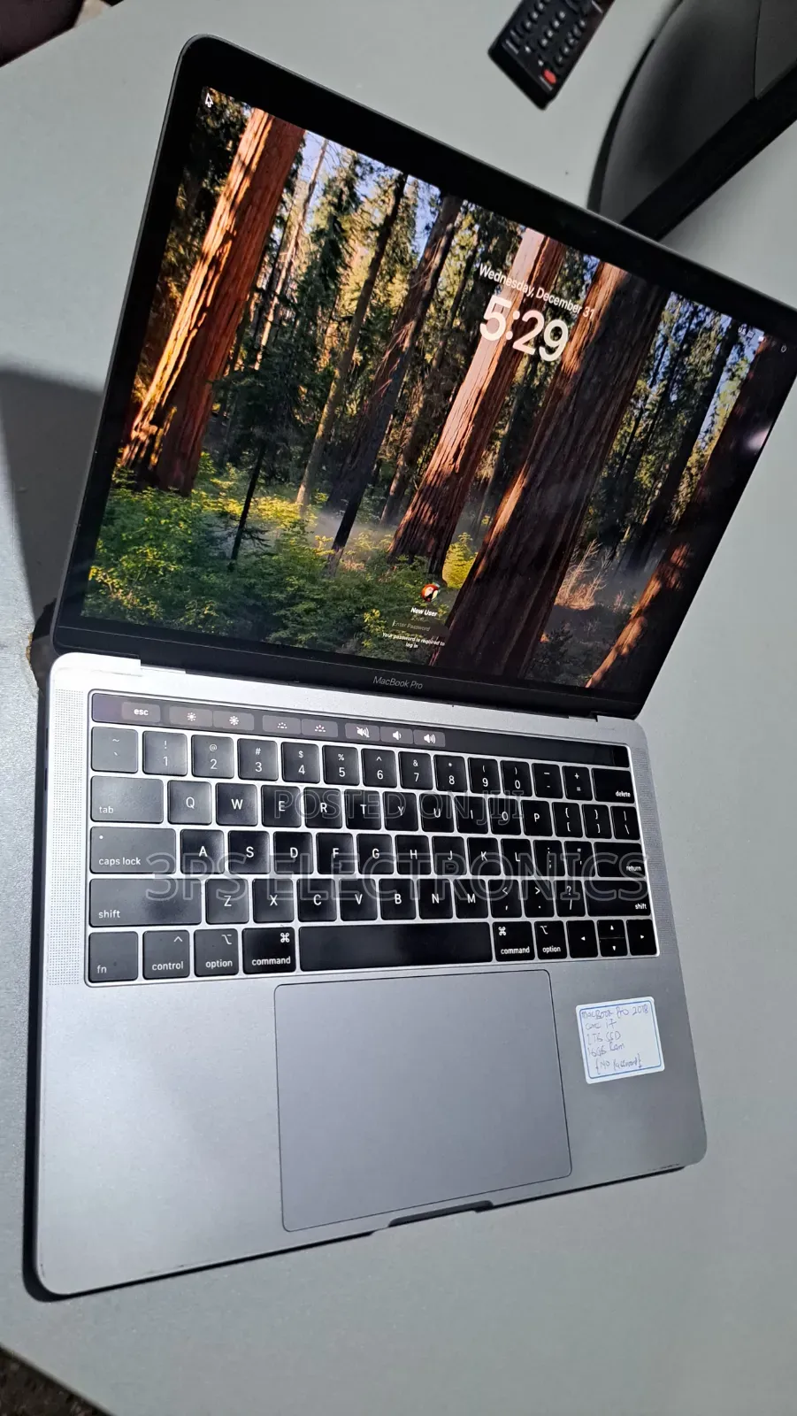 Laptop Apple MacBook Pro 2018 16GB Intel Core i7 SSD 1T