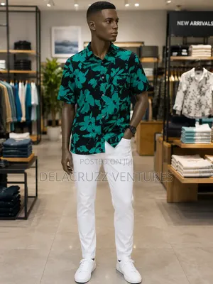 Vintage Crepe Shirts for Men and Women