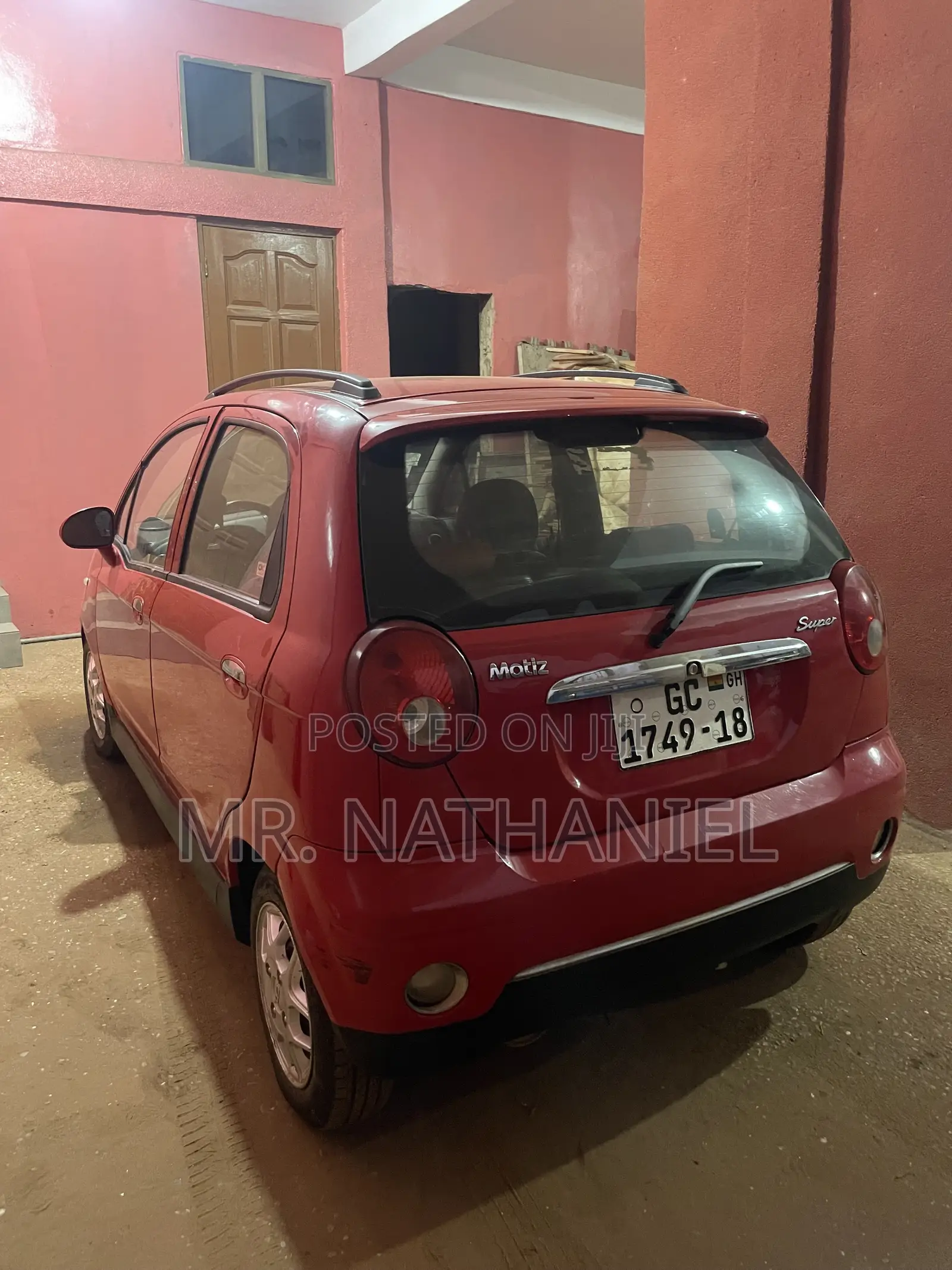 Daewoo Matiz 2009 Red