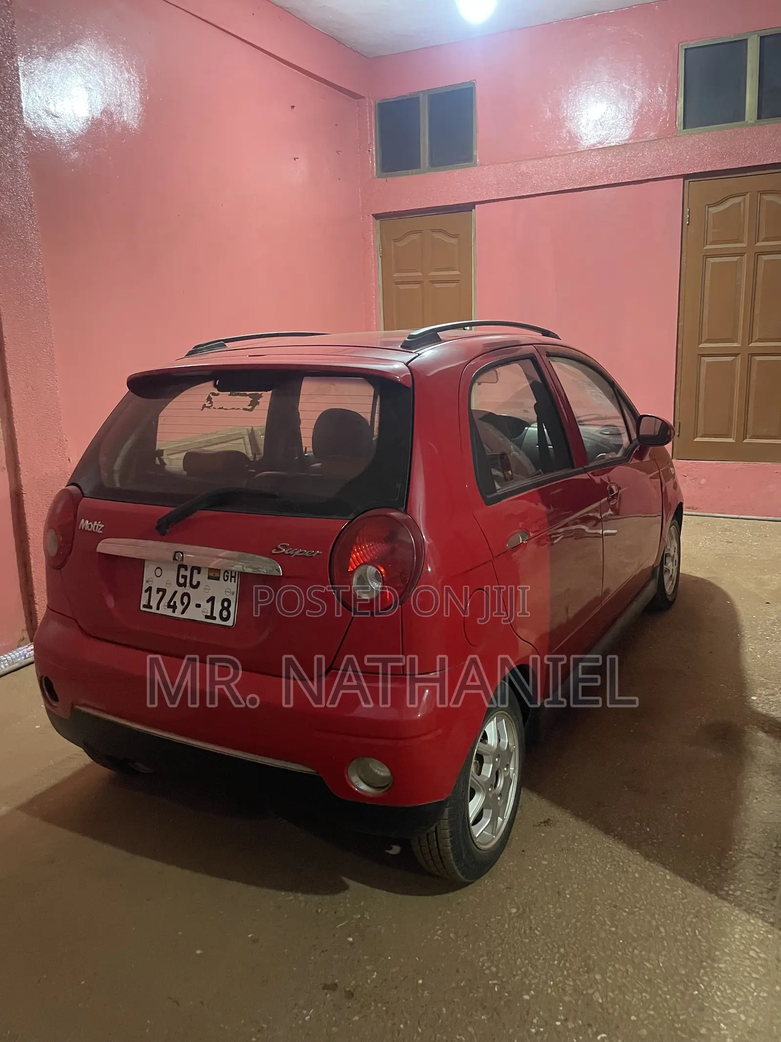 Daewoo Matiz 2009 Red