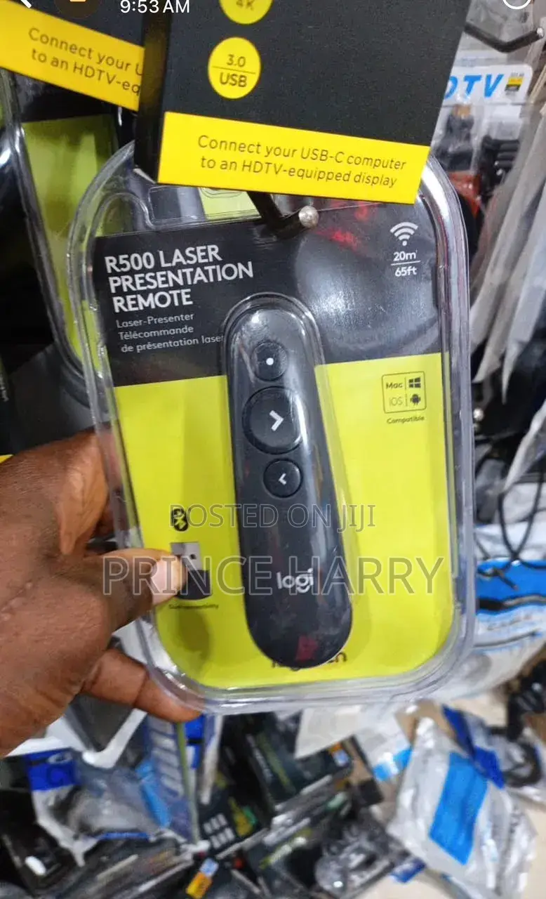 R500 Laser Presentation Remote