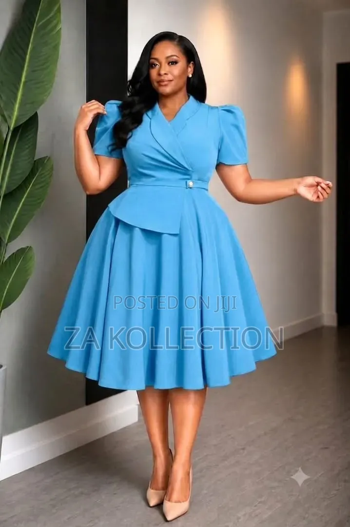 Fashion Flare Ladies Office Dress