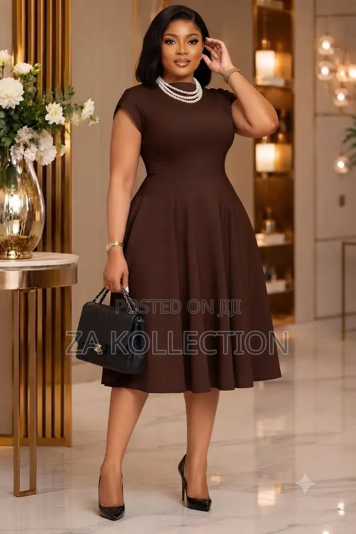 Modern Ladies Flare Black Office Wear