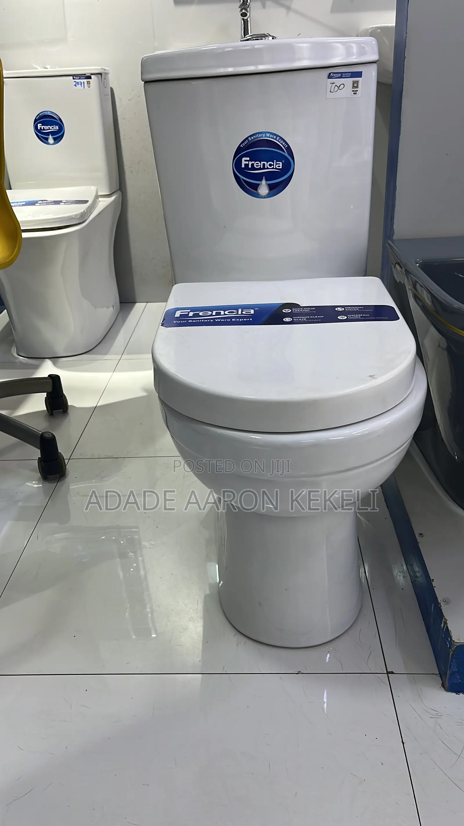 Brand New Frencia Two-Piece Water Closet / Toilet Set