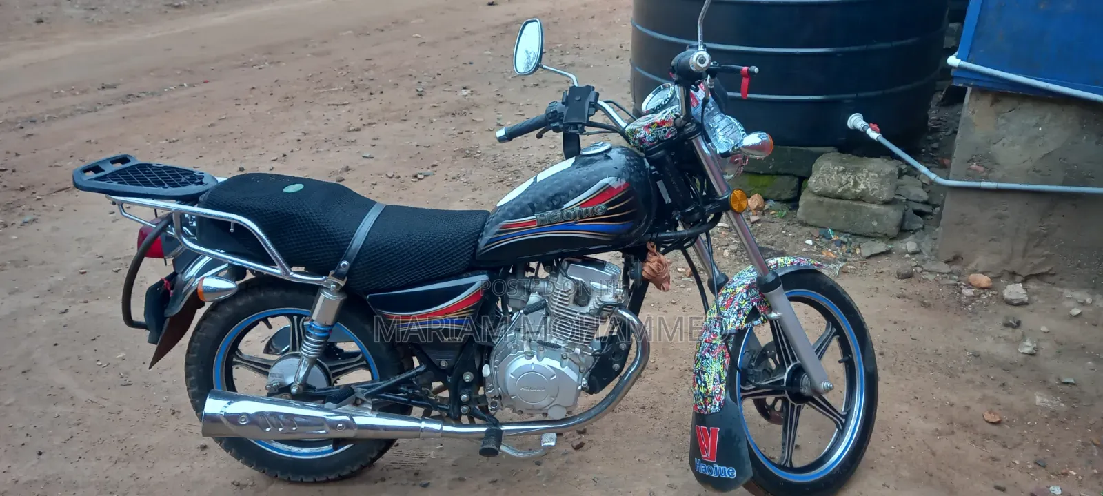Haojue HJ125-8K 2026 Black