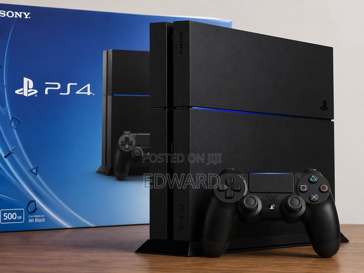 PS4 Console, With 2 Controllers and 13 Games Installed
