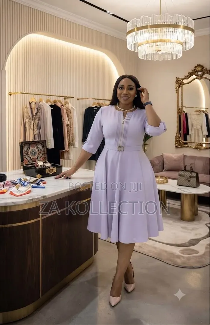 Moderna Ladies Flare Office Dress