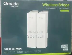 Omada Wireless Bridge Long-Range PTP for Indoor/Outdoor