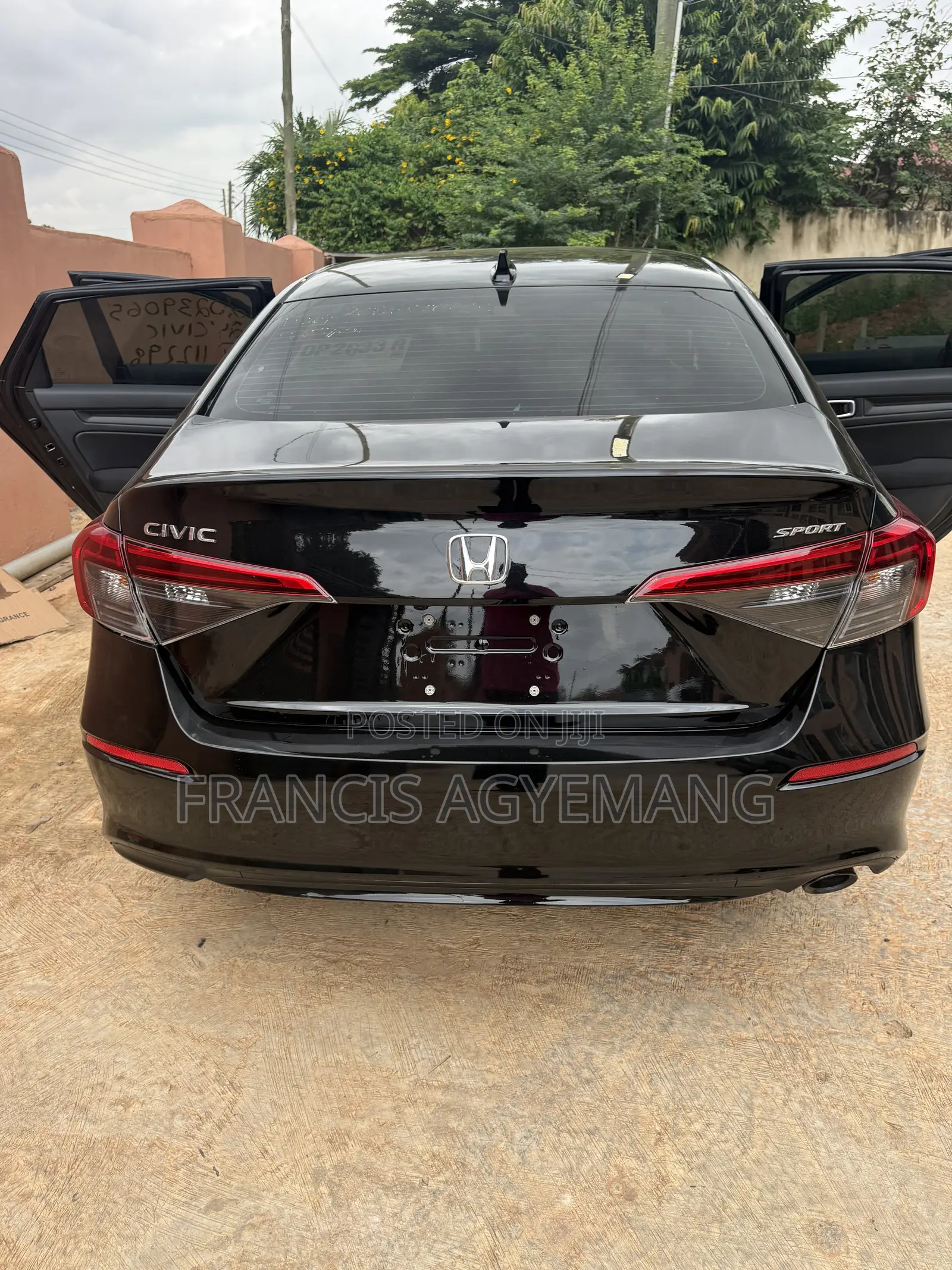 Honda Civic Sport CVT 2024 Black
