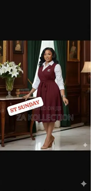Ladies Shirt Like Office Dress
