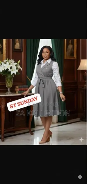 Ladies Shirt Like Office Dress