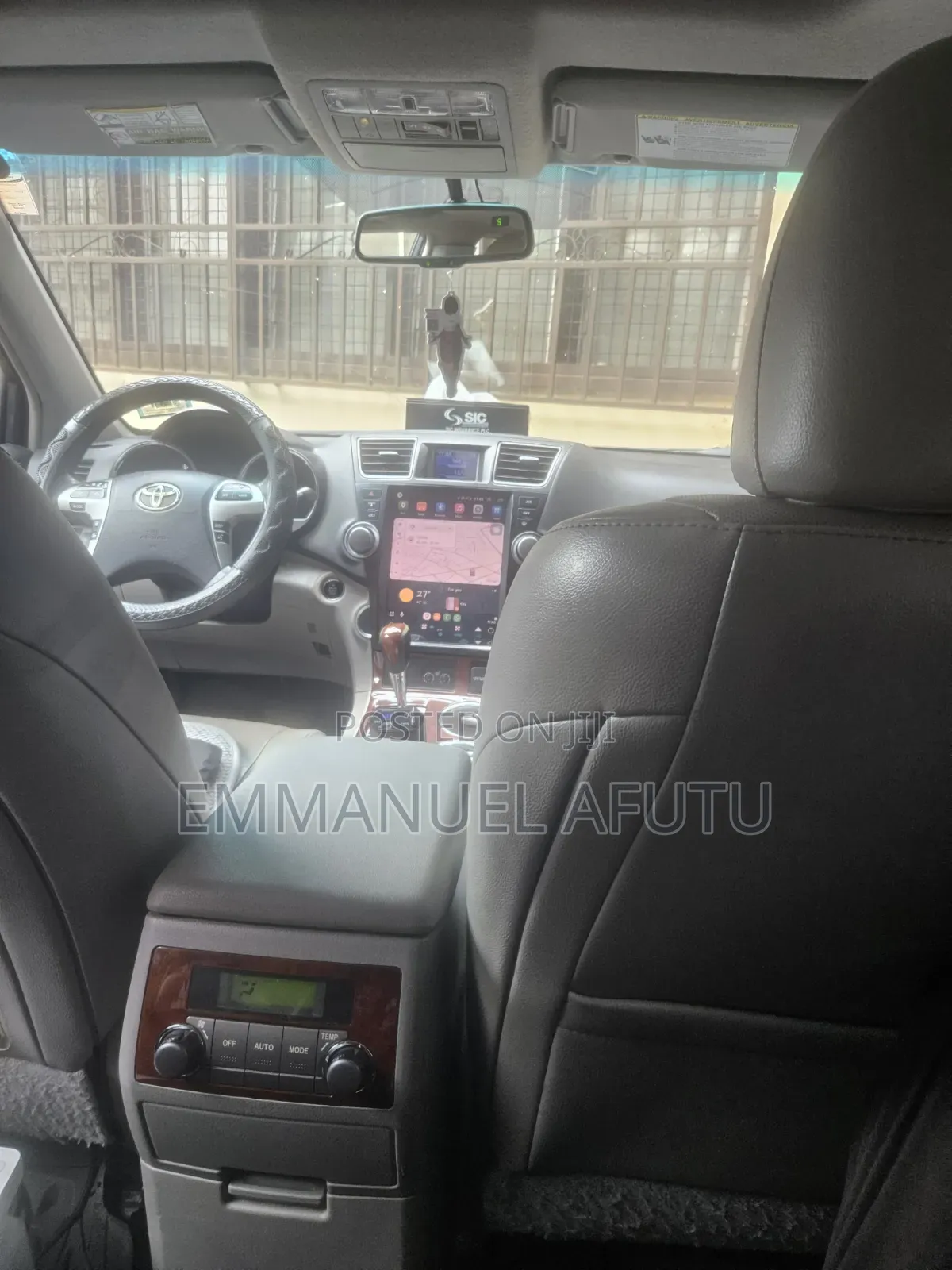Toyota Highlander Limited 2012 Gray