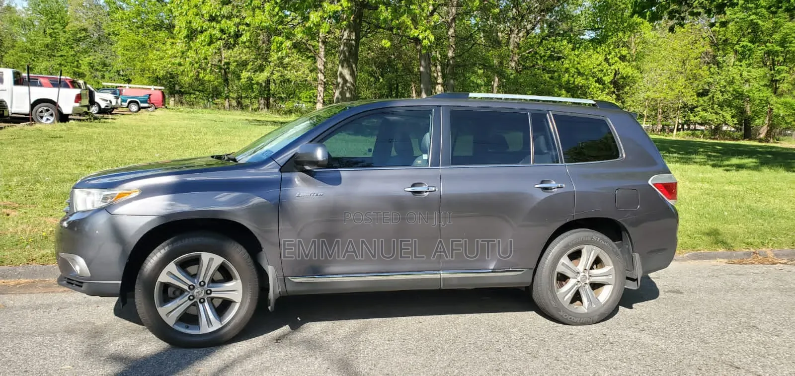 Toyota Highlander Limited 2012 Gray