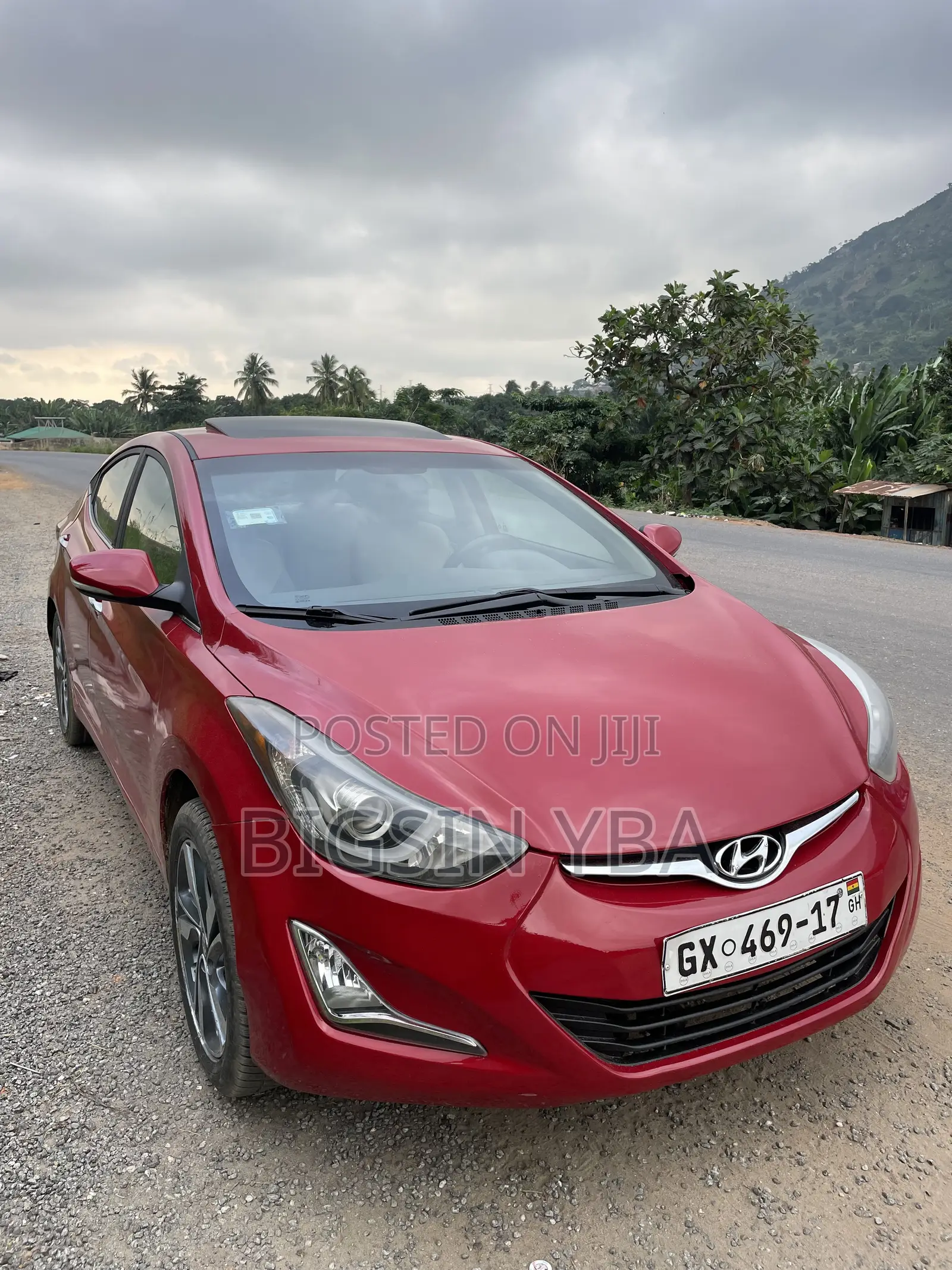 Hyundai Elantra Limited 4dr Sedan (1.8L 4cyl 6A) 2015 Red
