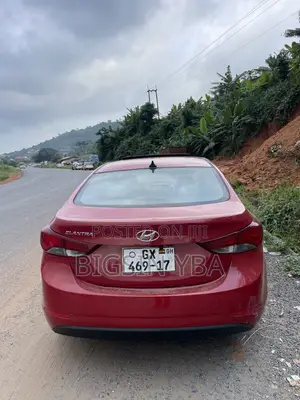 Hyundai Elantra Limited 4dr Sedan (1.8L 4cyl 6A) 2015 Red