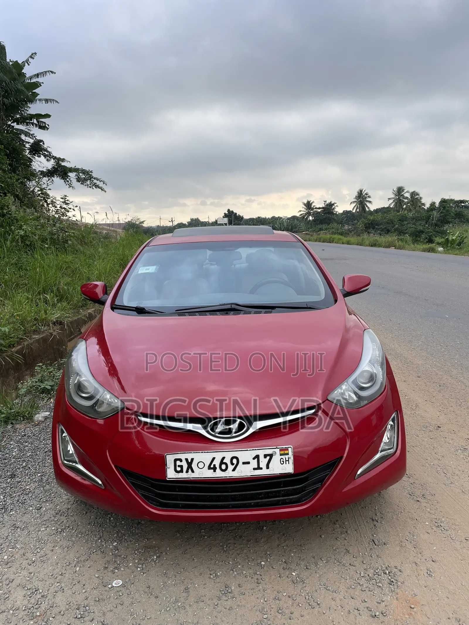 Hyundai Elantra Limited 4dr Sedan (1.8L 4cyl 6A) 2015 Red