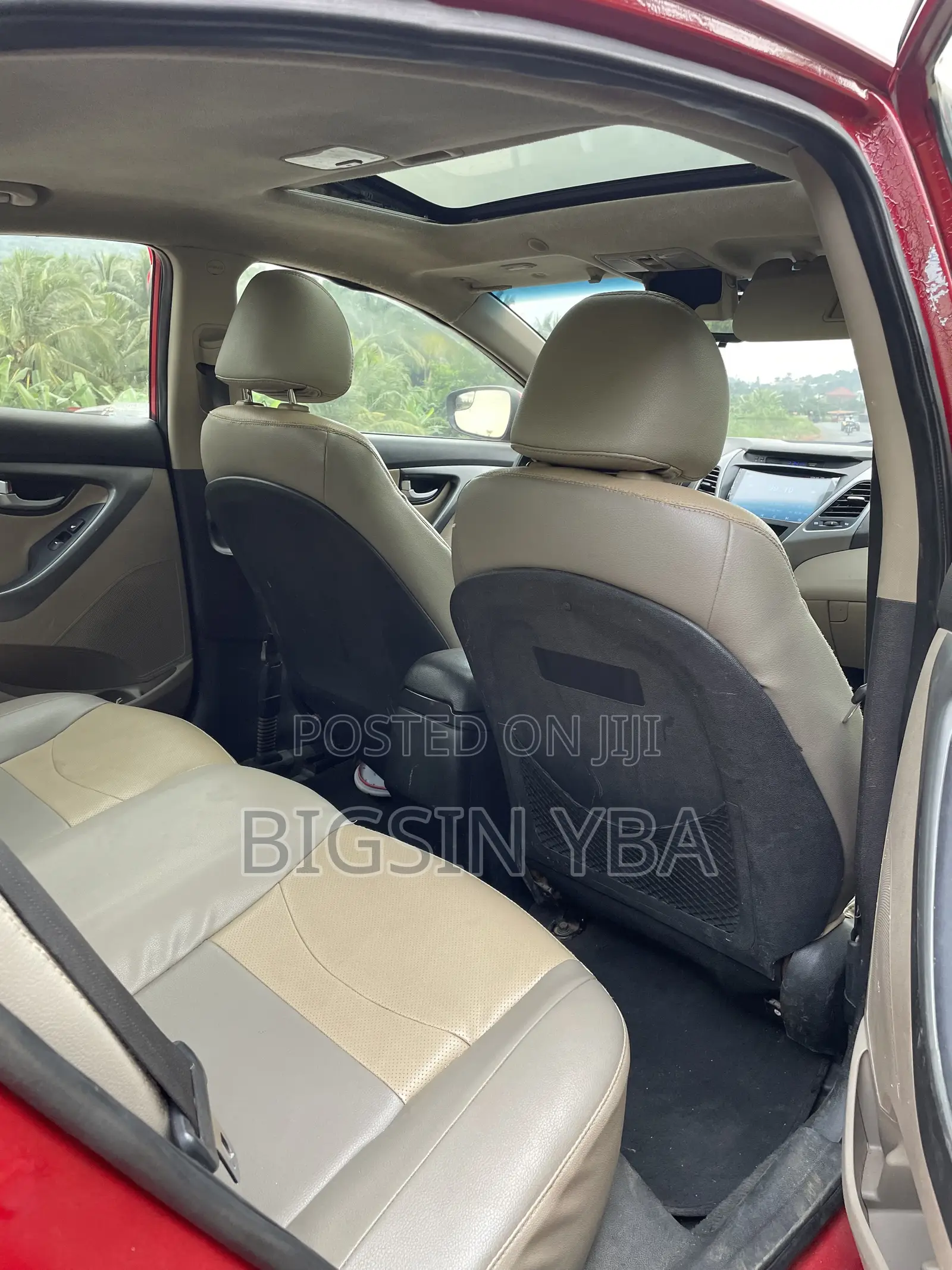 Hyundai Elantra Limited 4dr Sedan (1.8L 4cyl 6A) 2015 Red