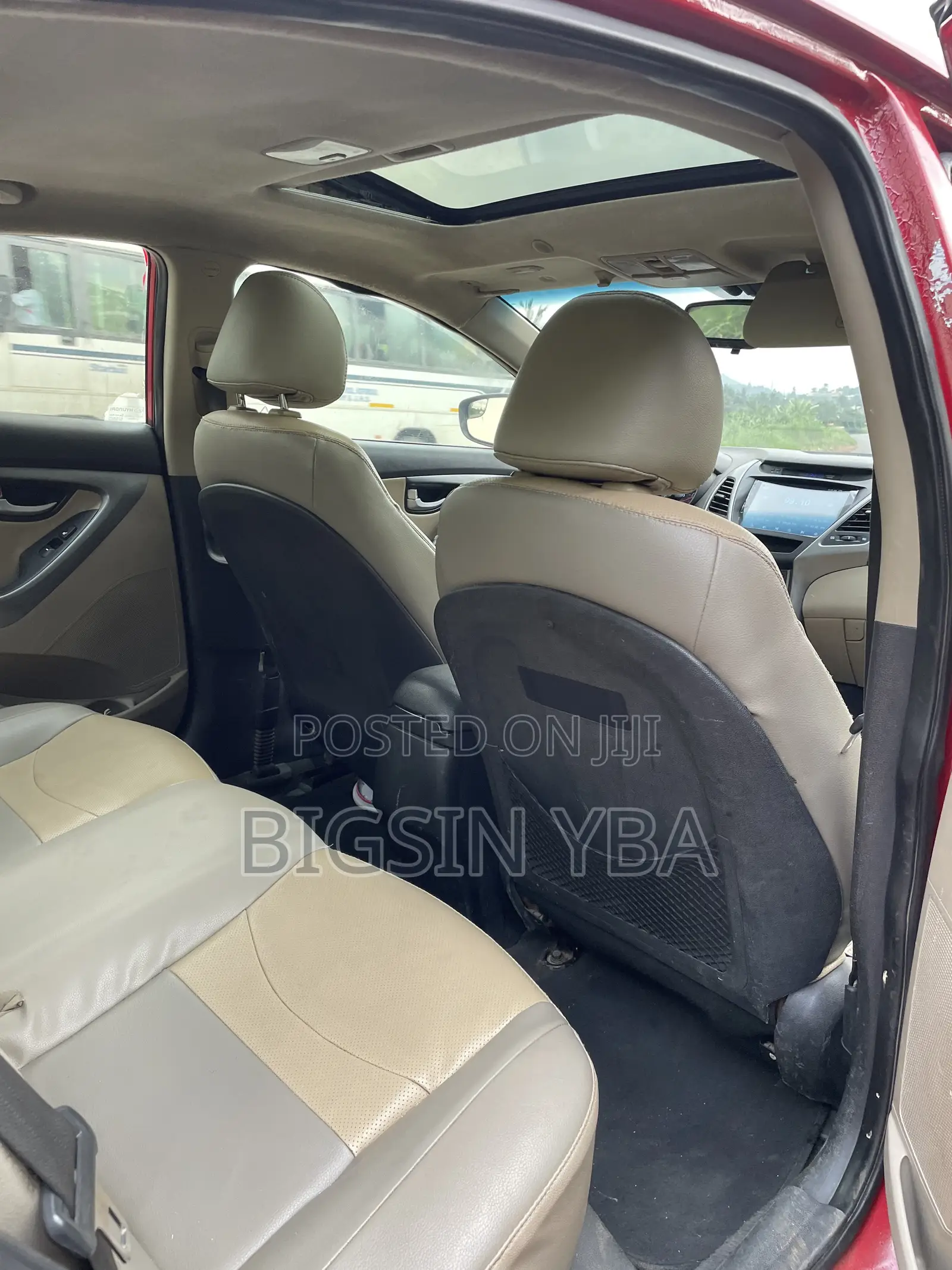 Hyundai Elantra Limited 4dr Sedan (1.8L 4cyl 6A) 2015 Red