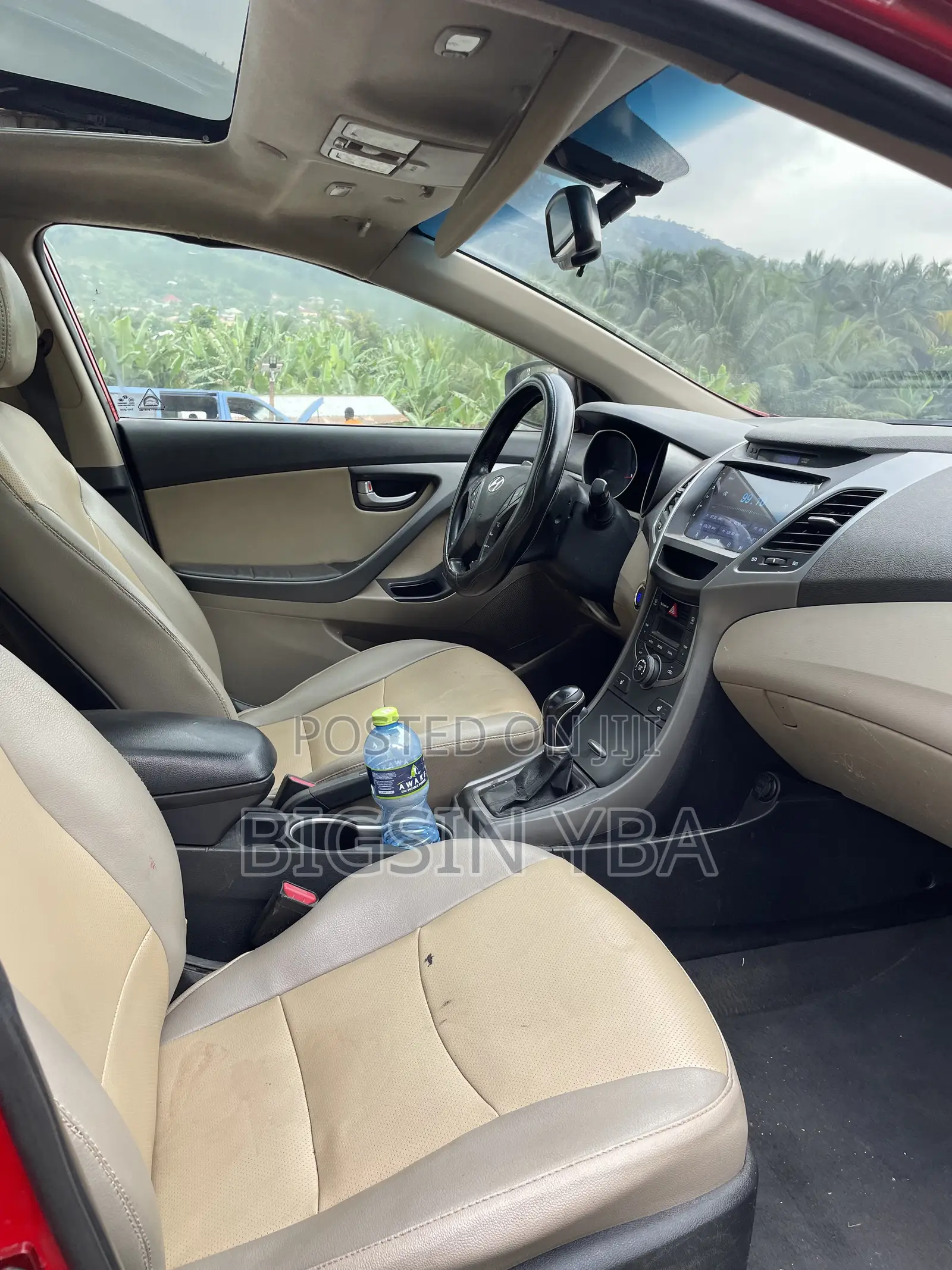 Hyundai Elantra Limited 4dr Sedan (1.8L 4cyl 6A) 2015 Red