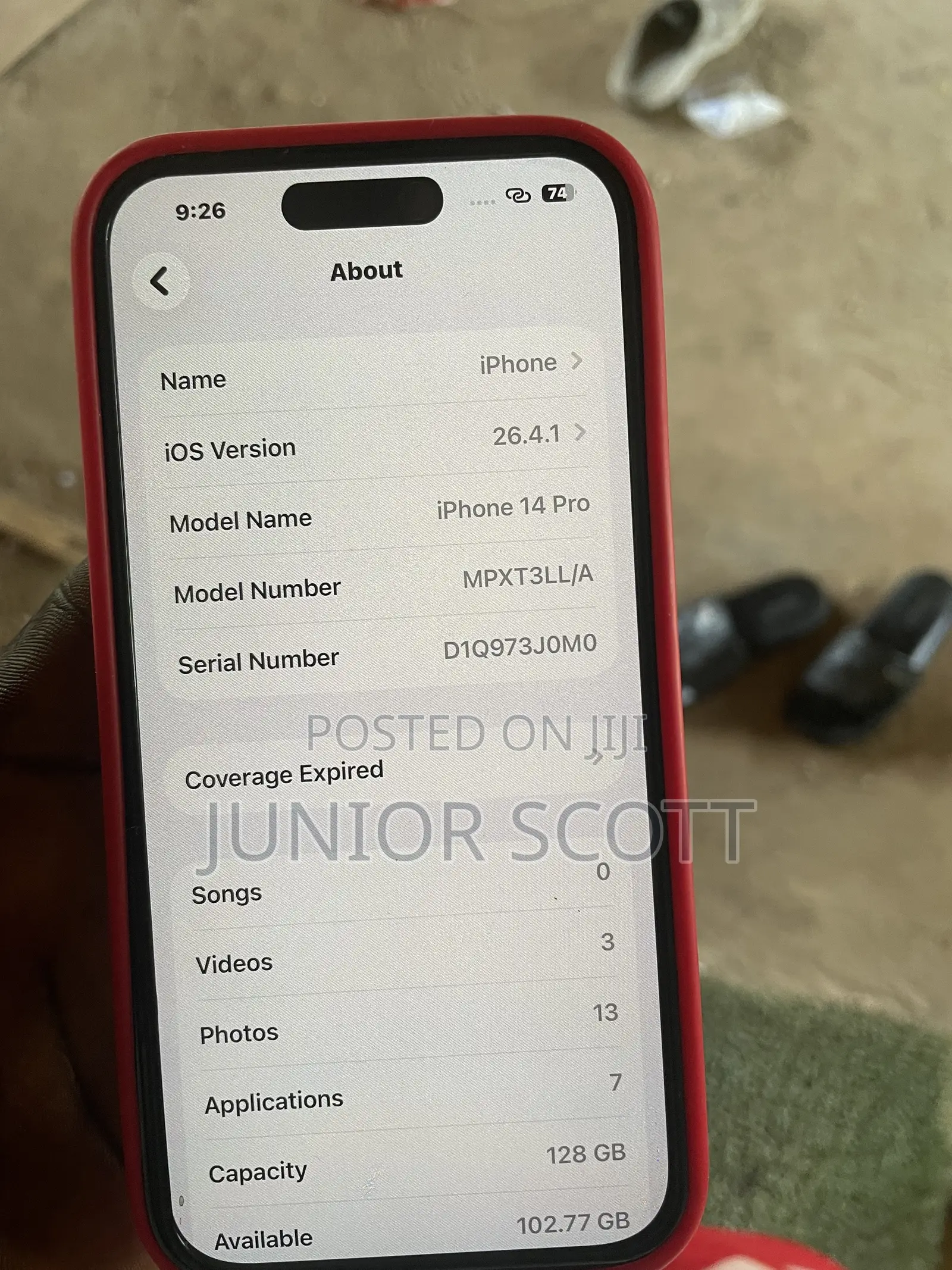 New Apple iPhone 14 Pro 128 GB Purple