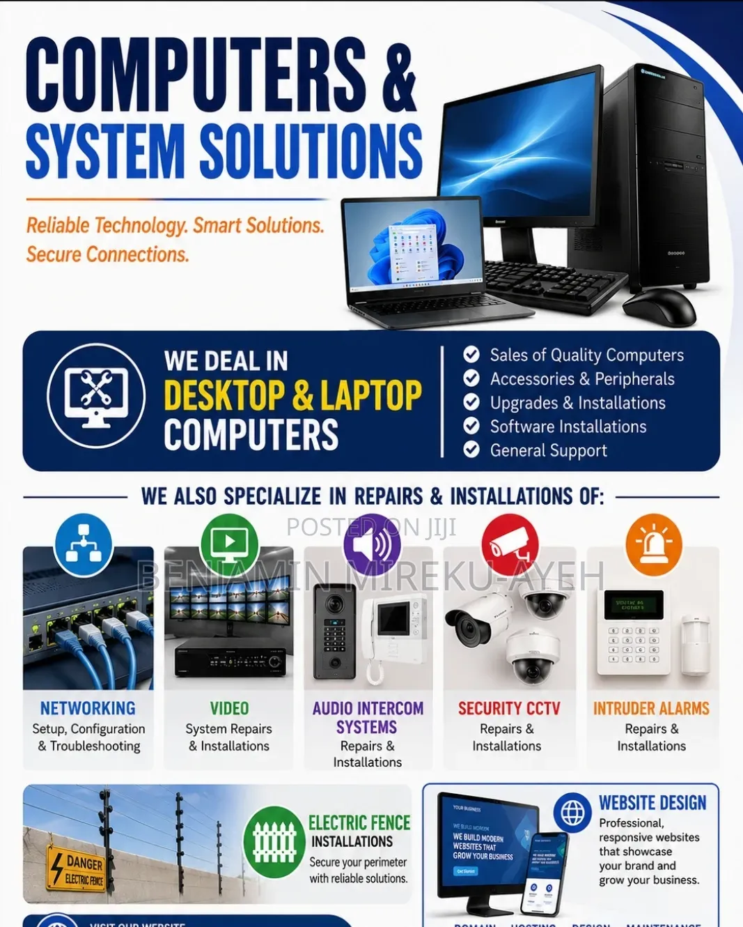 Computer & Laptop Repairs Graphics Security