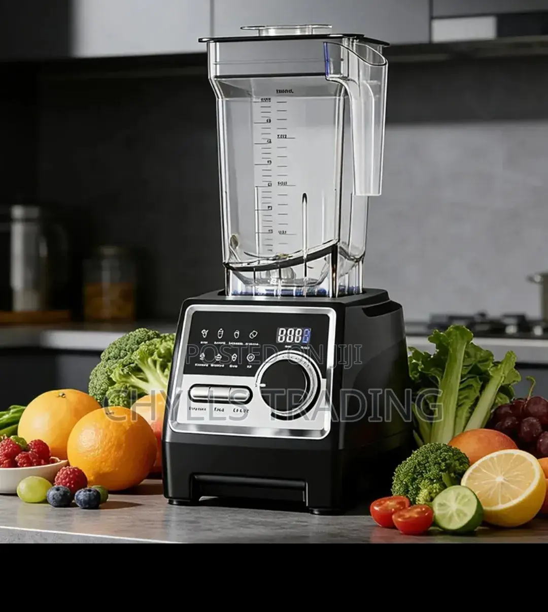 German Plus 2-in-1 Commercial Blender – 3L | Heavy-Duty | Brand New