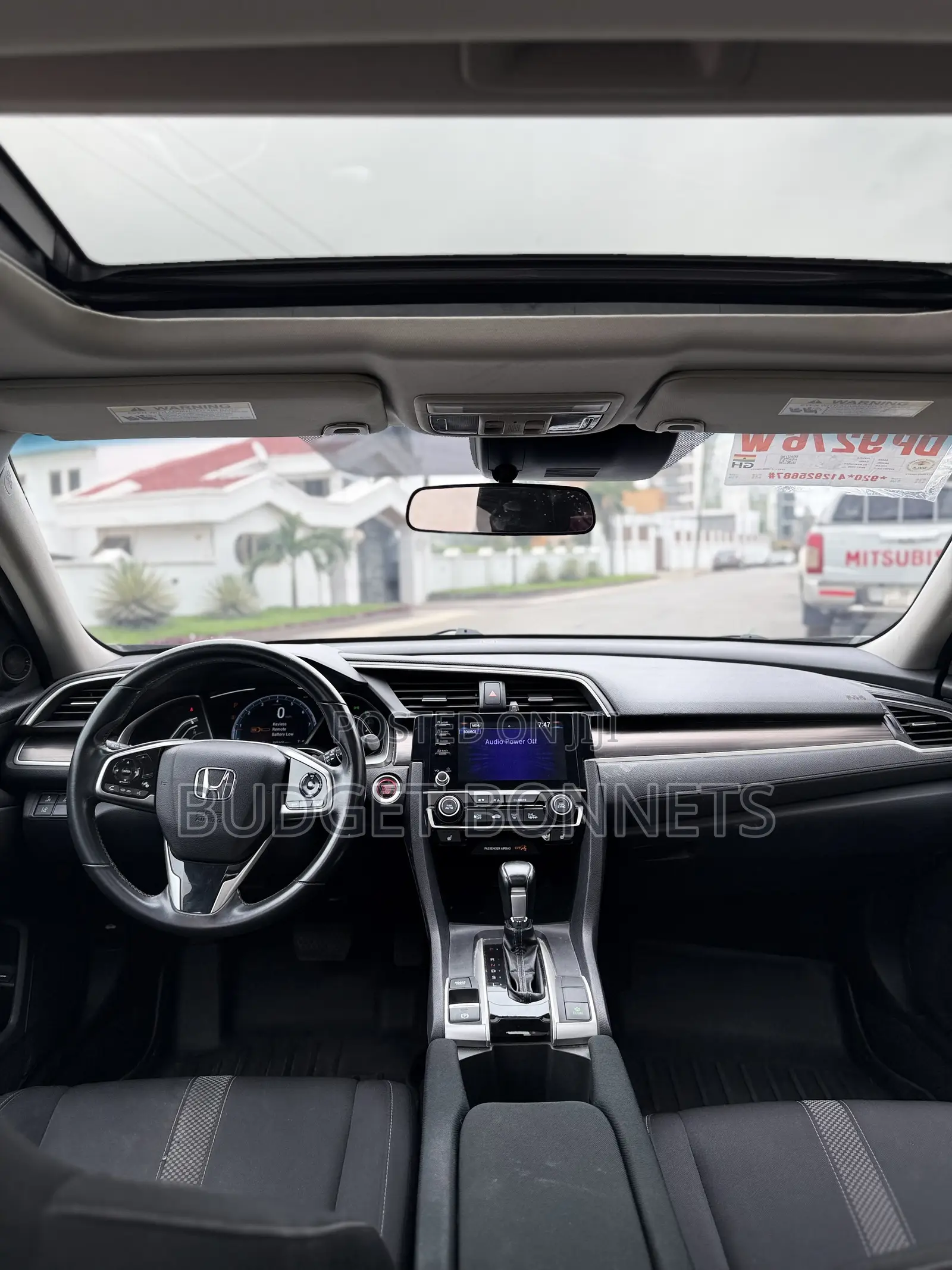 Honda Civic EX 2021 Black