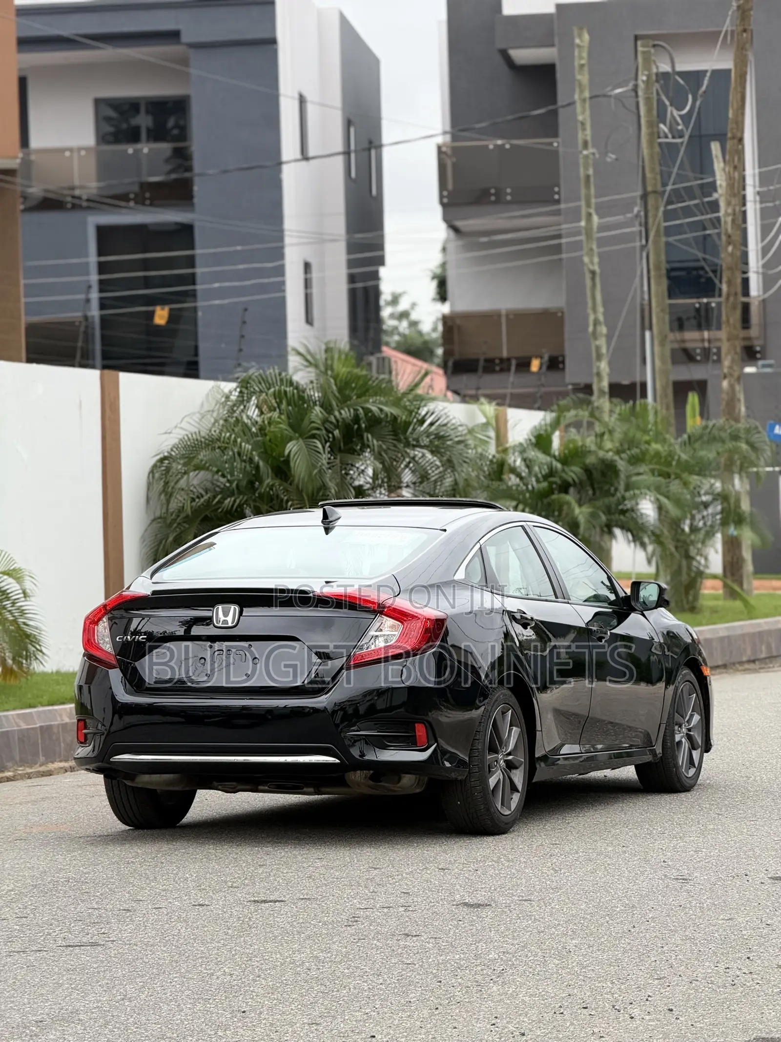 Honda Civic EX 2021 Black